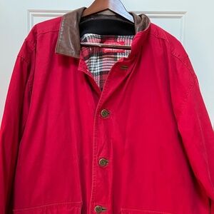 Men's XL Red Marlboro Man Coat